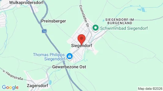 Werkstätte zur Miete i Siegendorf – Foto von Google Street View