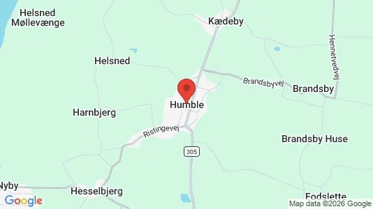 Shops for sale i Humble - kort over placeringen