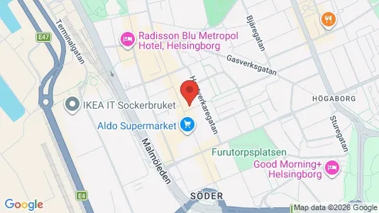Büros zur Miete i Helsingborg – Foto von Google Street View