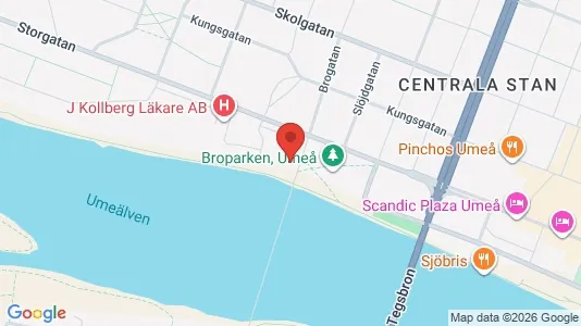 Bedrijfsruimtes te huur i Umeå - Foto uit Google Street View