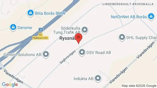 Toimistotilat Vuokrattavana i Borås - Kuva Google Street Viewstä
