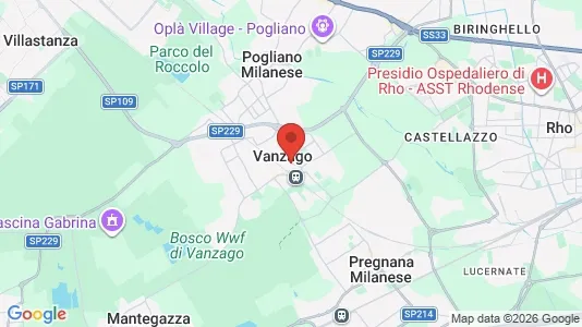 Warehouses for sale i Vanzago - kort over placeringen