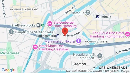 Kantorruimte te huur i Hamburg Mitte - Foto uit Google Street View