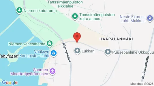 Varastot Vuokrattavana i Lahti - Kuva Google Street Viewstä