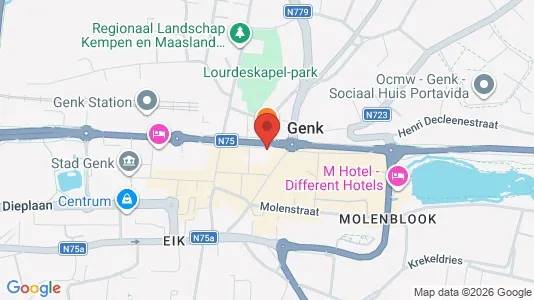 Commercial properties for rent i Genk - Photo from Google Street View