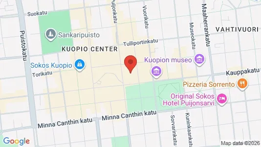 Kontorlokaler til leje i Kuopio - Foto fra Google Street View