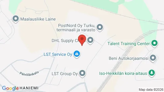 Lager til leie i Turku – Bilde fra Google Street View