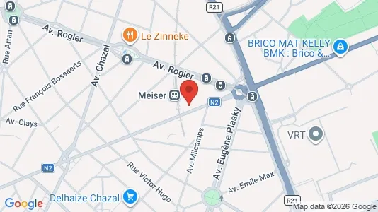 Office spaces for rent i Brussels Schaarbeek - Photo from Google Street View