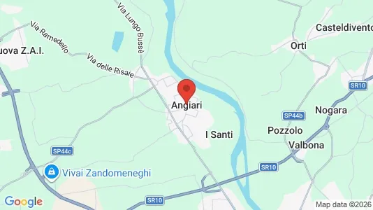 Commercial properties for rent i Angiari - kort over placeringen