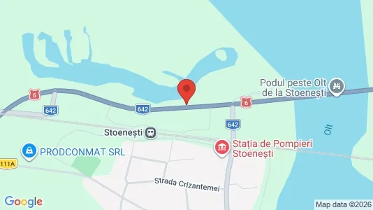 Lager zur Miete i Drăgăneşti-Olt - kort over placeringen