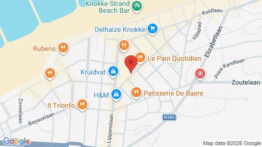 Lokaler til leje i Knokke-Heist - Foto fra Google Street View