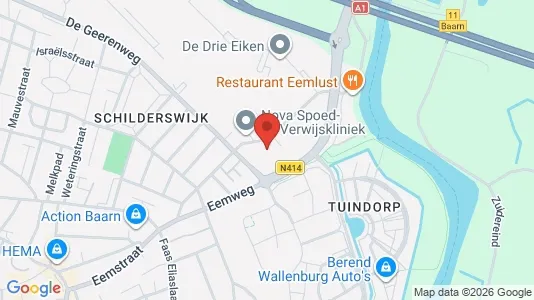 Liikekiinteistöt Vuokrattavana i Baarn - Kuva Google Street Viewstä