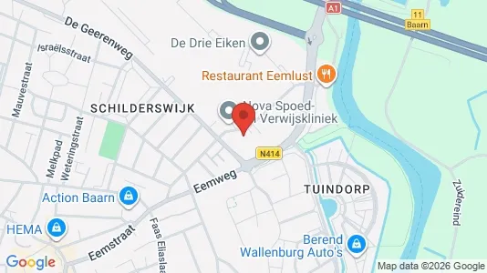 Liikekiinteistöt Vuokrattavana i Baarn - Kuva Google Street Viewstä