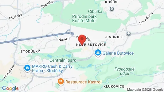 Lokaler til leie i Praha 13 – Bilde fra Google Street View