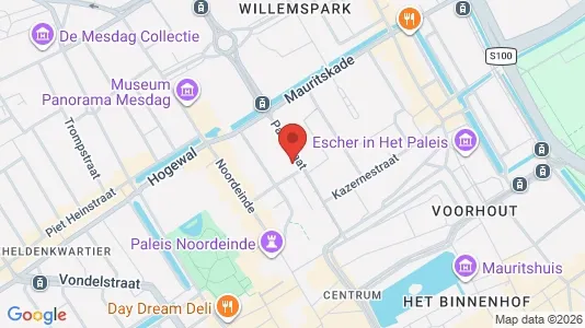 Kontorlokaler til leje i Haag Centrum - Foto fra Google Street View