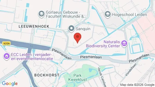 Lokale biurowe Do wynajęcia i Leiden - kort over placeringen