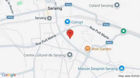 Liikekiinteistöt Myynnissä i Seraing - Kuva Google Street Viewstä