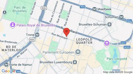 Lokaler til leie i Stad Brussel – Bilde fra Google Street View