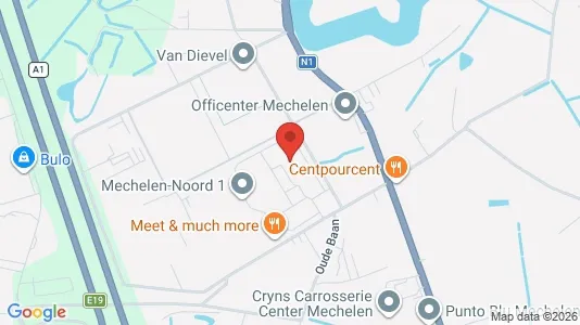 Gewerbeflächen zur Miete i Mechelen – Foto von Google Street View