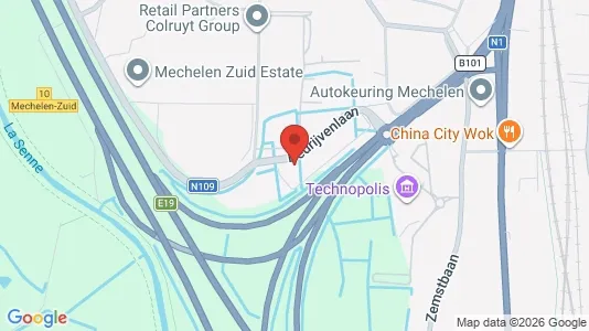 Gewerbeflächen zur Miete i Mechelen – Foto von Google Street View