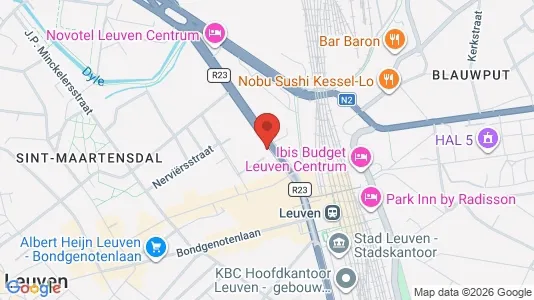 Lokaler til leje i Leuven - Foto fra Google Street View