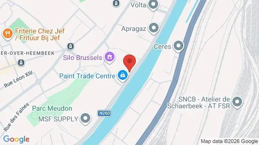 Gewerbeflächen zur Miete i Stad Brussel – Foto von Google Street View