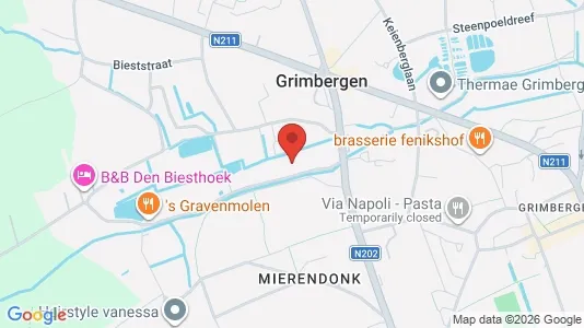 Lokaler til leie i Grimbergen – Bilde fra Google Street View