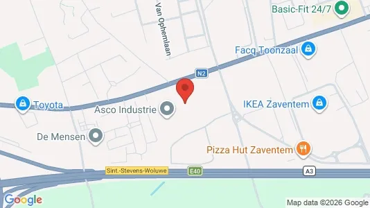 Gewerbeflächen zur Miete i Zaventem – Foto von Google Street View