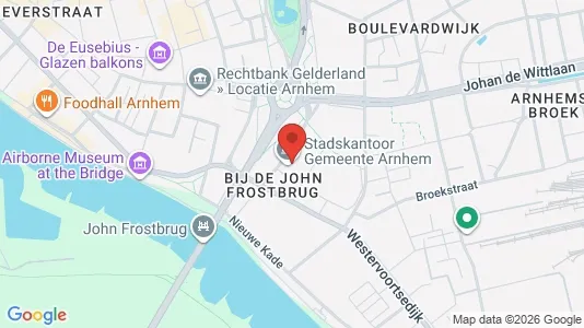 Toimistotilat Vuokrattavana i Arnhem - Kuva Google Street Viewstä
