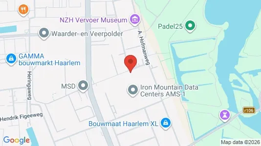 Liikekiinteistöt Vuokrattavana i Haarlem - Kuva Google Street Viewstä