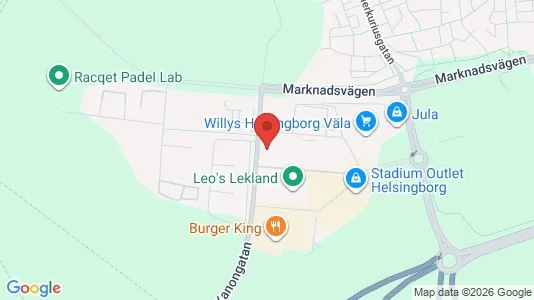 Kontorer til leie i Helsingborg – Bilde fra Google Street View