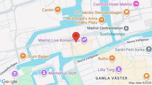 Kontorlokaler til leje i Malmø Centrum - Foto fra Google Street View