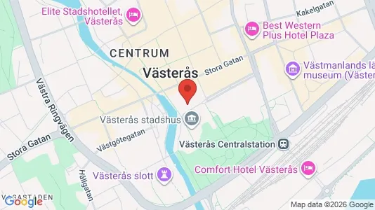Kontorlokaler til leje i Västerås - Foto fra Google Street View