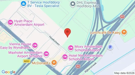 Office spaces for rent i Haarlemmermeer - kort over placeringen