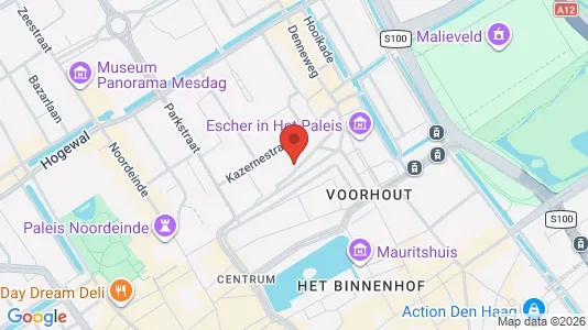 Kontorlokaler til leje i Haag Centrum - Foto fra Google Street View