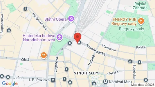 Lokaler til leje i Prag 1 - Foto fra Google Street View