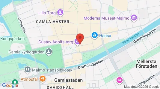 Kontorslokaler för uthyrning i Malmö Centrum – Foto från Google Street View