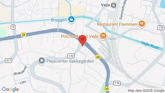 Bedrijfsruimtes te huur i Vejle - Foto uit Google Street View