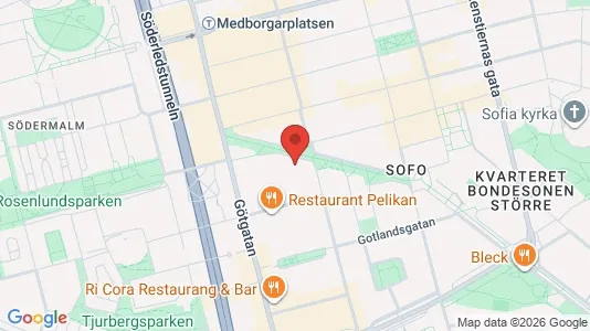 Toimistotilat Vuokrattavana i Södermalm - Kuva Google Street Viewstä