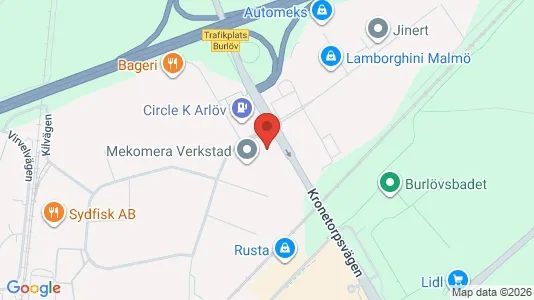 Magazijnen te huur i Burlöv - Foto uit Google Street View