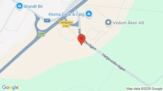 Kontorlokaler til leje i Vara - Foto fra Google Street View
