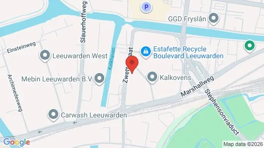Office spaces for rent i Leeuwarden - kort over placeringen