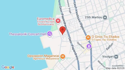 Büros zur Miete i Thessaloniki – Foto von Google Street View