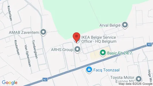 Gewerbeflächen zur Miete i Zaventem – Foto von Google Street View