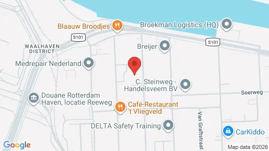 Lokaler til leje i Rotterdam Charlois - Foto fra Google Street View