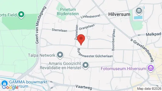 Commercial properties for rent i Hilversum - kort over placeringen
