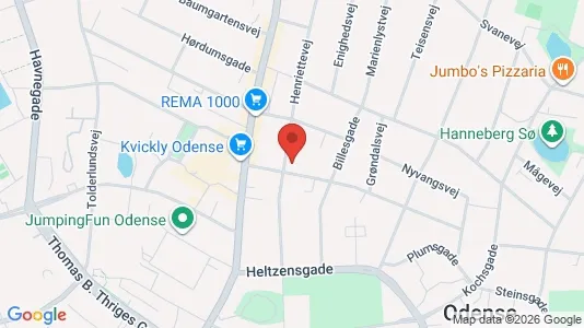Kantorruimte te huur i Odense C - Foto uit Google Street View