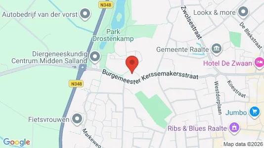 Kontorer til leie i Raalte – Bilde fra Google Street View