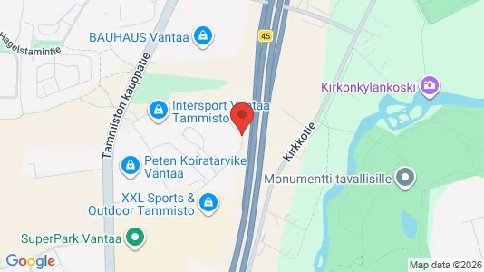 Gewerbeflächen zur Miete i Vantaa – Foto von Google Street View