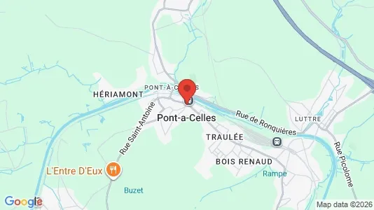 Lokaler til leie i Pont-à-Celles – Bilde fra Google Street View